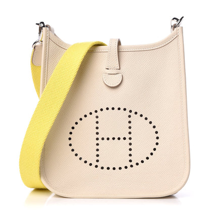 Hermes Epsom Amazone Evelyne TPM Craie Lime 1 of 8