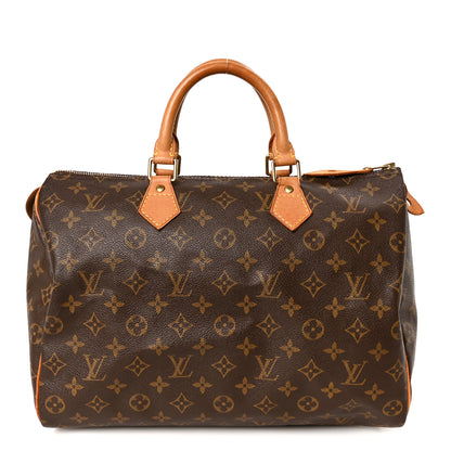 Louis Vuitton Monogram Speedy 35 1 of 12