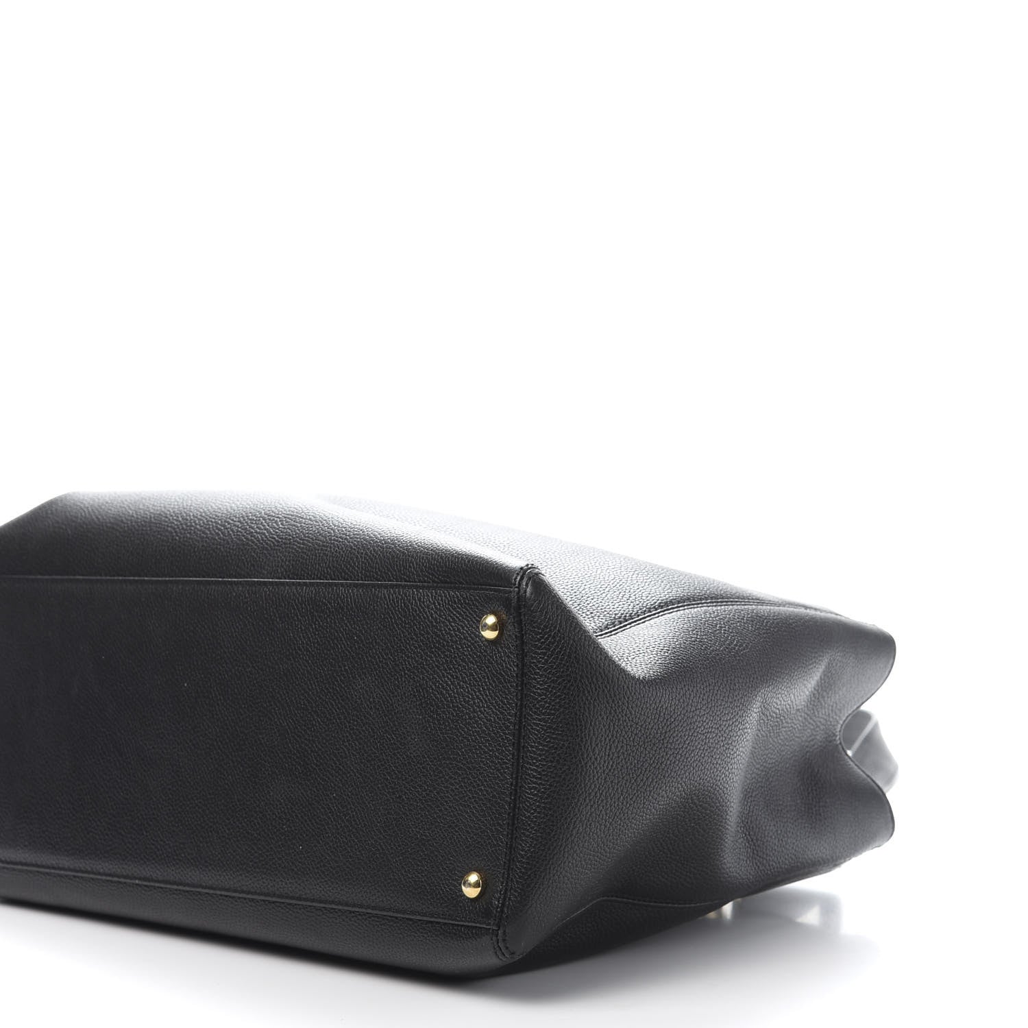 Chanel Calfskin Cerf Executive Shopper Tote Black 8 of 15