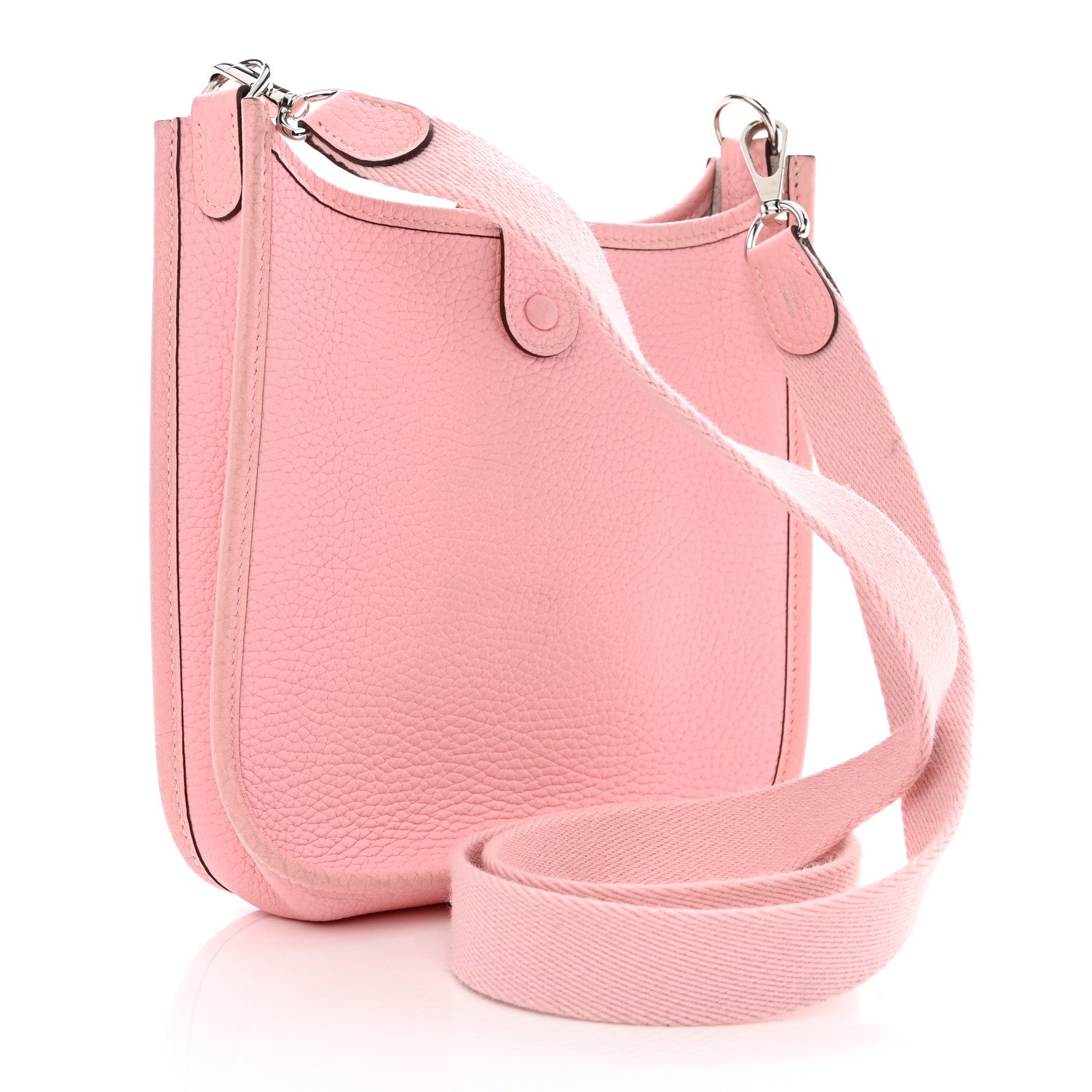 Hermes Taurillon Clemence Evelyne TPM Rose Sakura 3 of 10