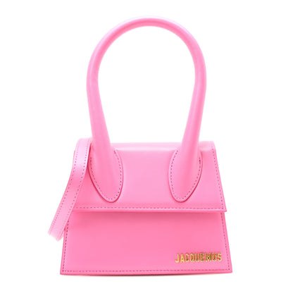Jacquemus Smooth Calfskin Le Chiquito Moyen Neon Pink 1 of 9