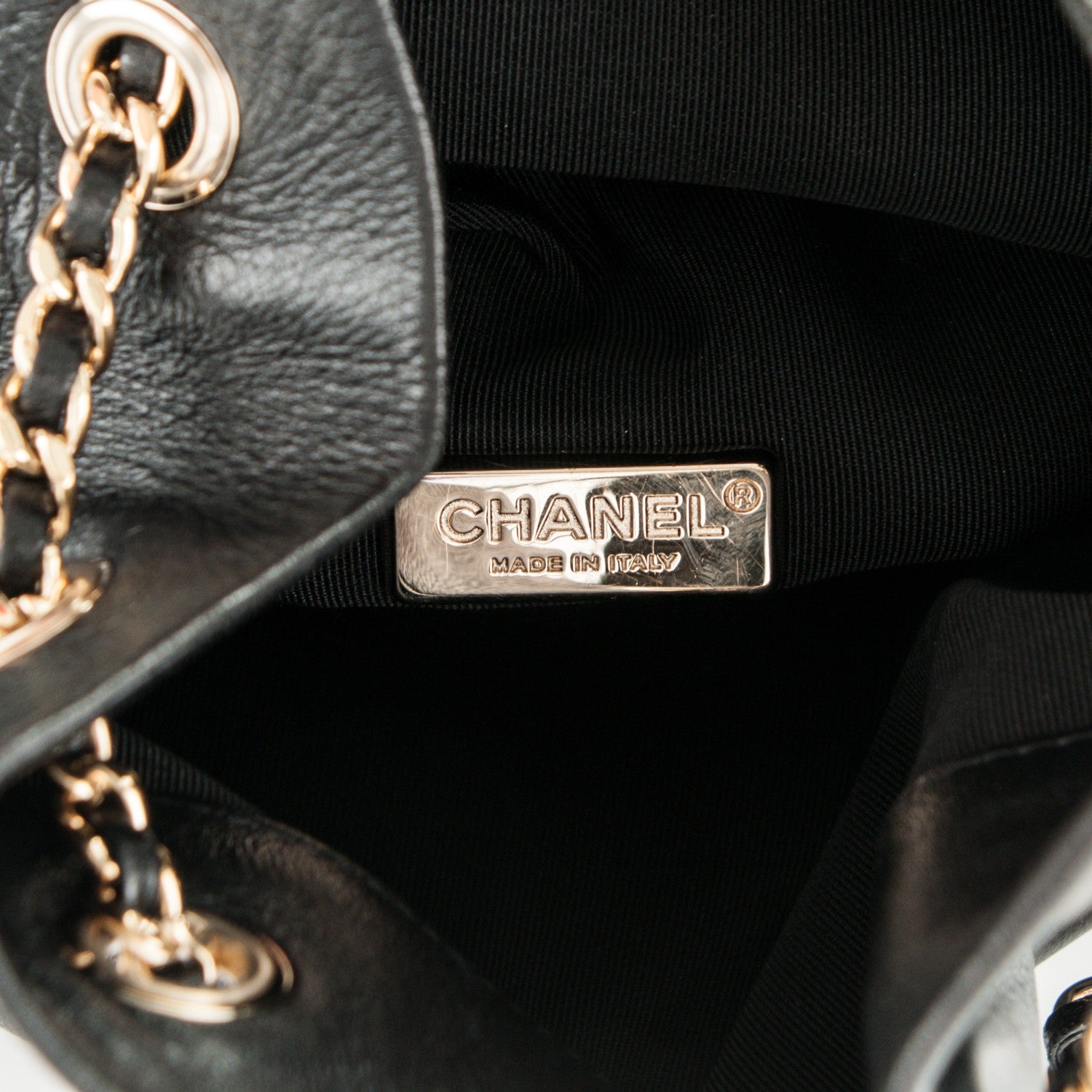Chanel Lambskin Quilted Large In Seoul Backpack Navy 6 of 7