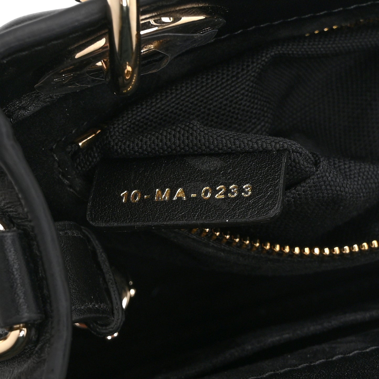 Calfskin Cannage Mini The Lady 95.22 Black