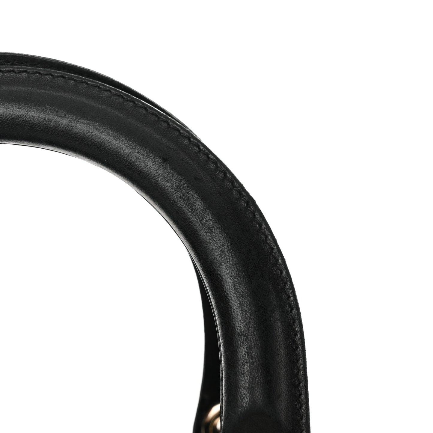 Lambskin Cannage Large Lady Dior Black