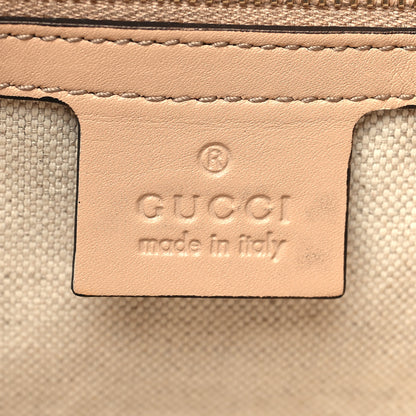 Gucci Metallic Monogram Small Lovely Heart Tote Pink 6 of 12
