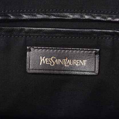Saint Laurent Sheepskin Large Cabas ChYc Black Cherry 8 of 15