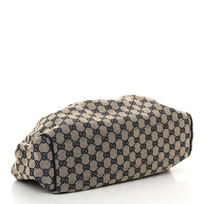 Gucci Monogram Medium Sukey Tote Navy 4 of 11