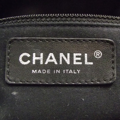 Chanel Quilted Shopping Tote Caviar Navy 8 of 13