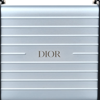 Christian Dior X RIMOWA Aluminum Personal Clutch On Strap Bleu 9 of 12