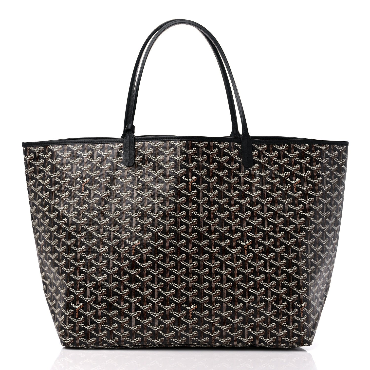 Goyard Goyardine Saint Louis GM Black 2 of 8