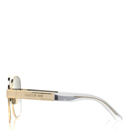 Christian Dior Diorsignature S5U Square Sunglasses Gold 3 of 9