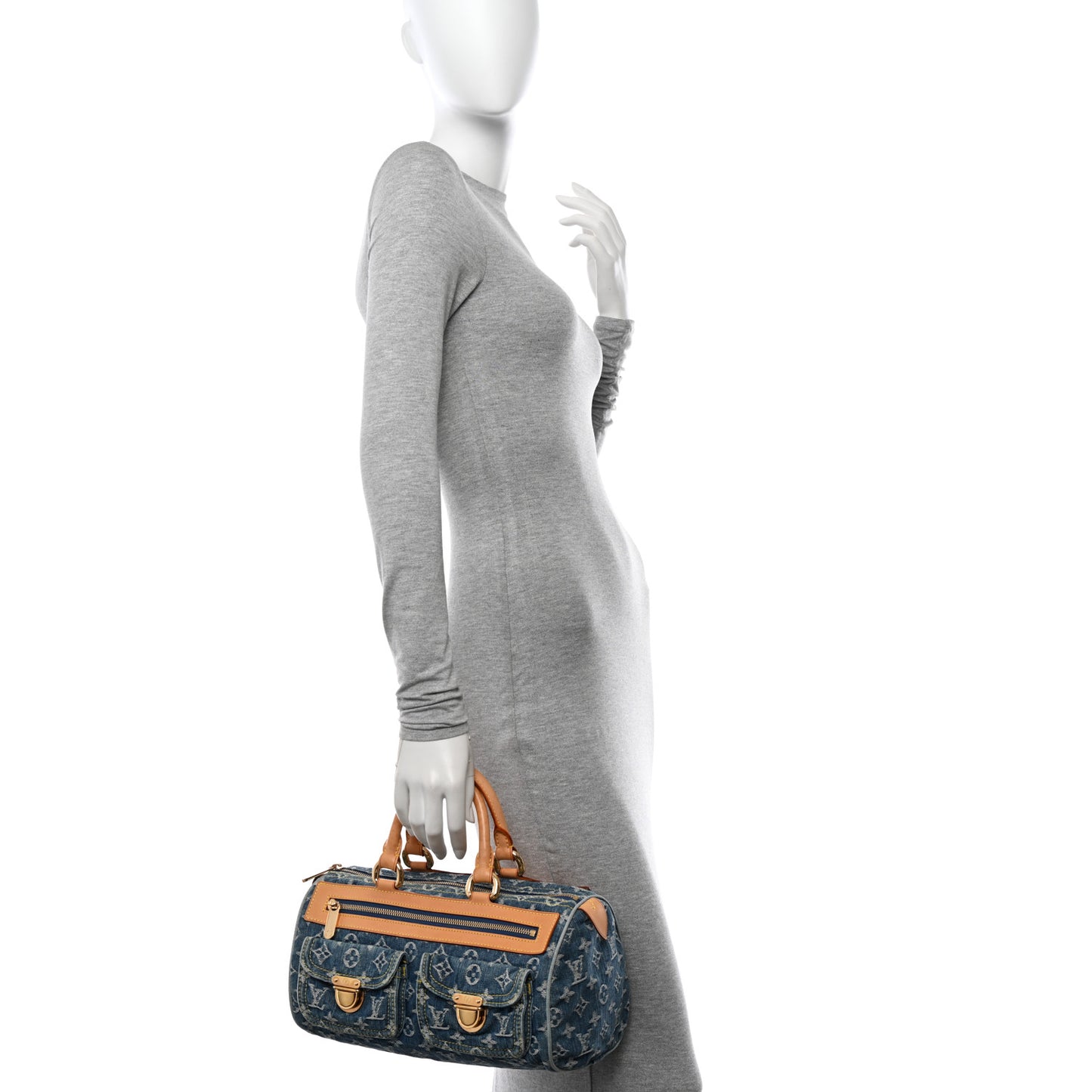 Monogram Denim Neo Speedy Blue