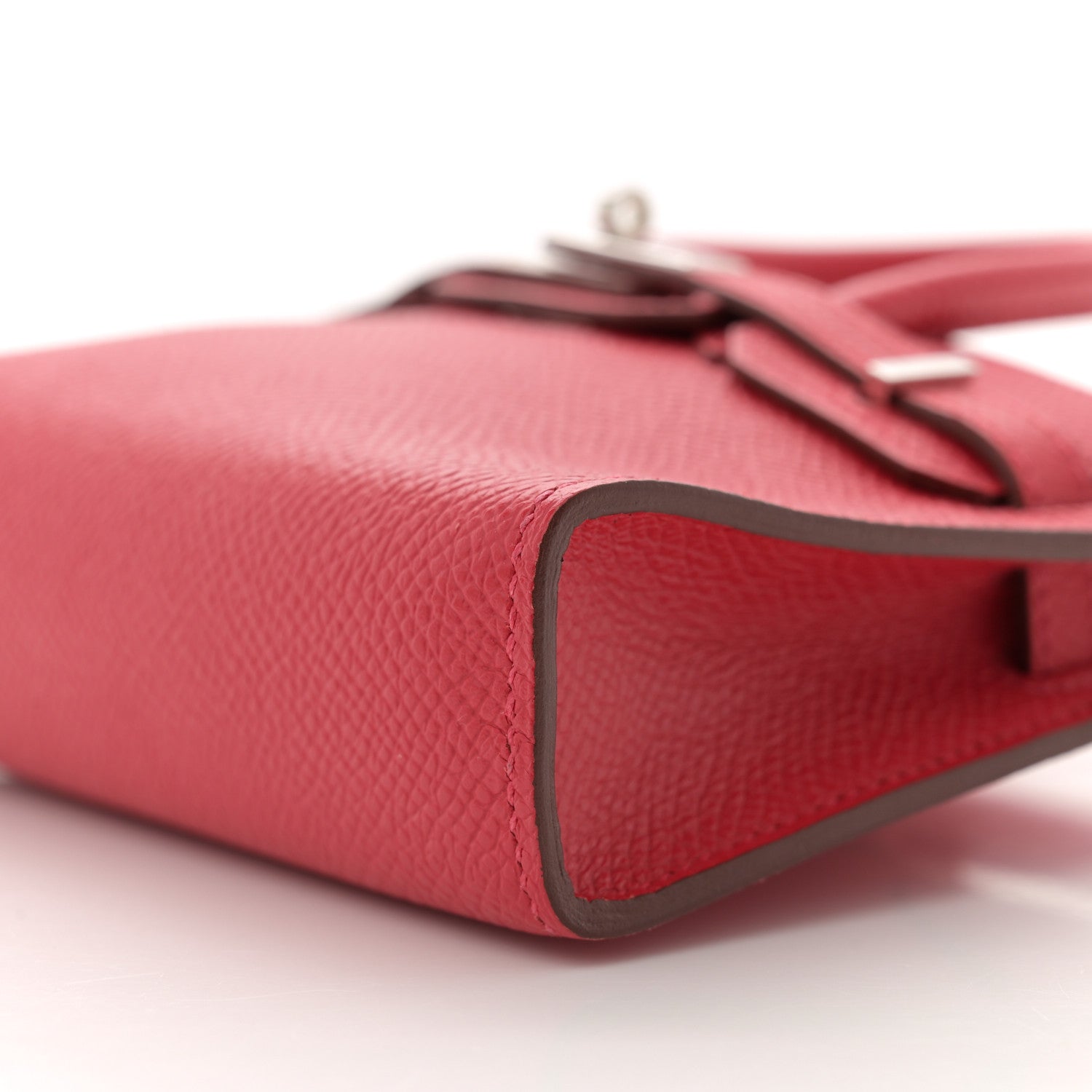 Hermes Epsom Micro Birkin 15 Bougainvillea 10 of 10