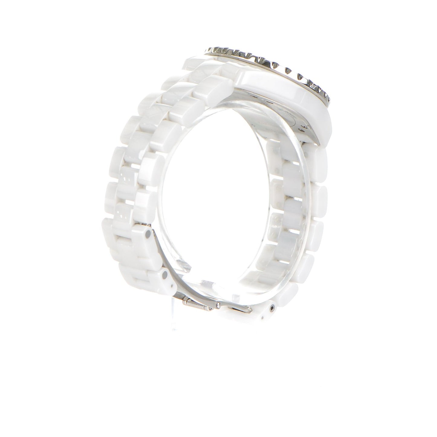 Stainless Steel Ceramic 33mm J12 Quartz Watch White