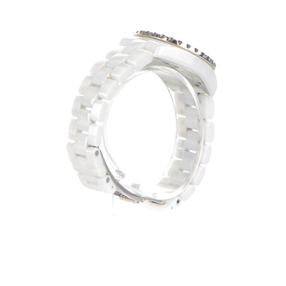 Chanel Stainless Steel Ceramic 33mm J12 Quartz Watch White 5 of 8