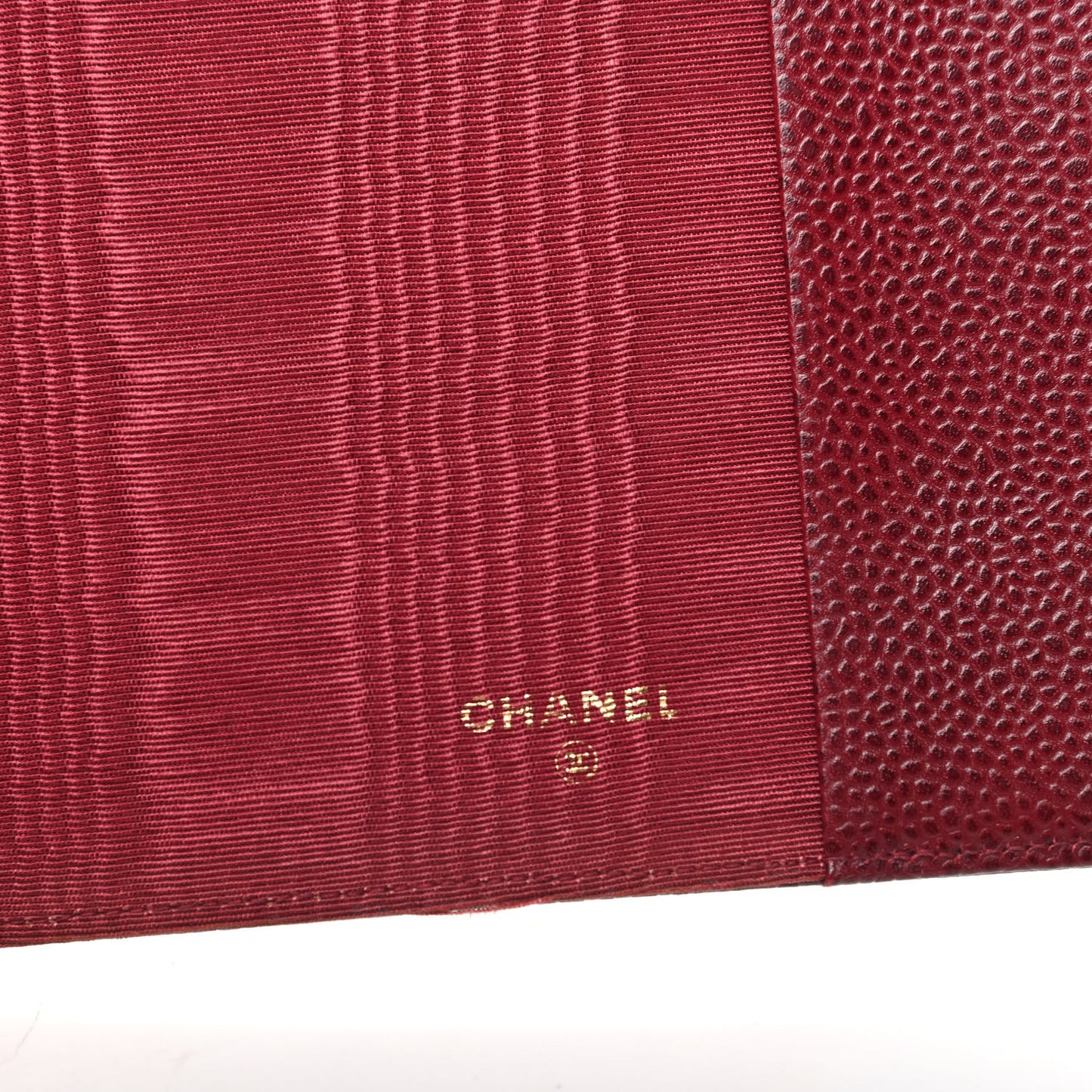 Caviar CC Timeless Notebook Cover Red