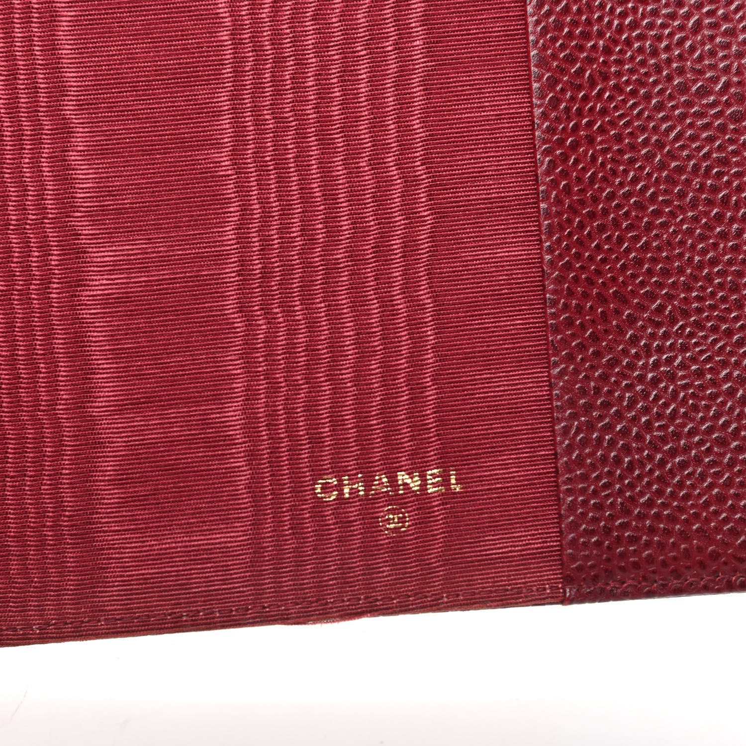 Chanel Caviar CC Timeless Notebook Cover Red 6 of 9