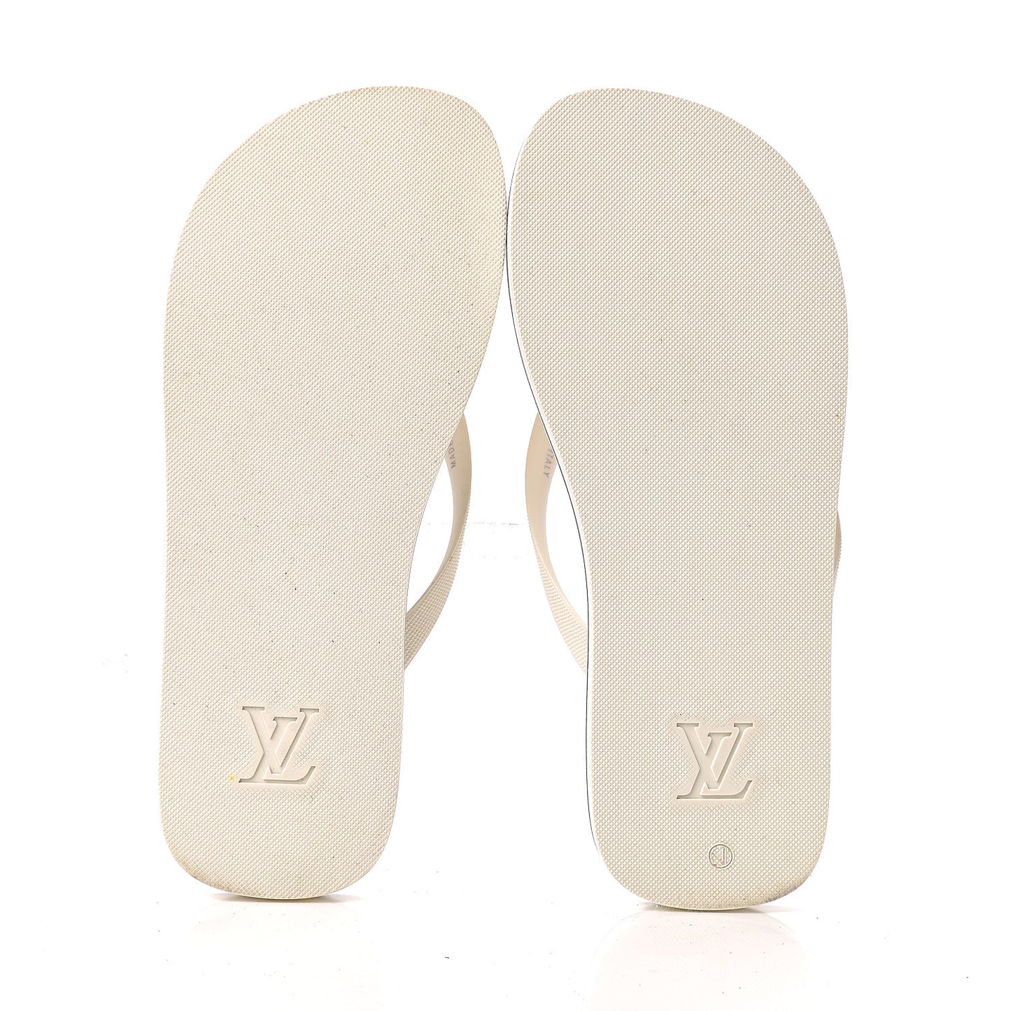 Rubber Molitor Thong Sandals 7 White