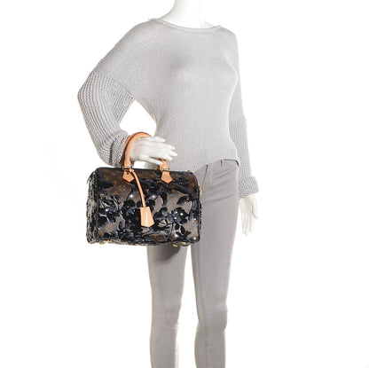 Louis Vuitton Monogram Fleur De Jais Sequins Speedy 30 2 of 8