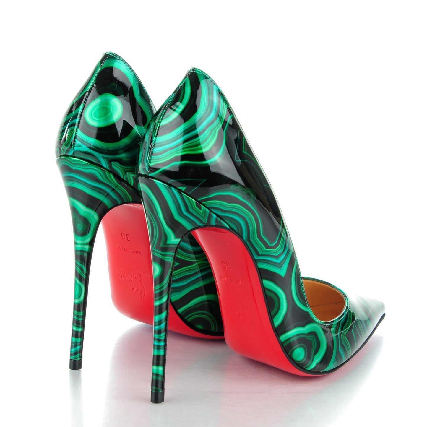 Patent Malachite So Kate 120 Pumps 36 Vert