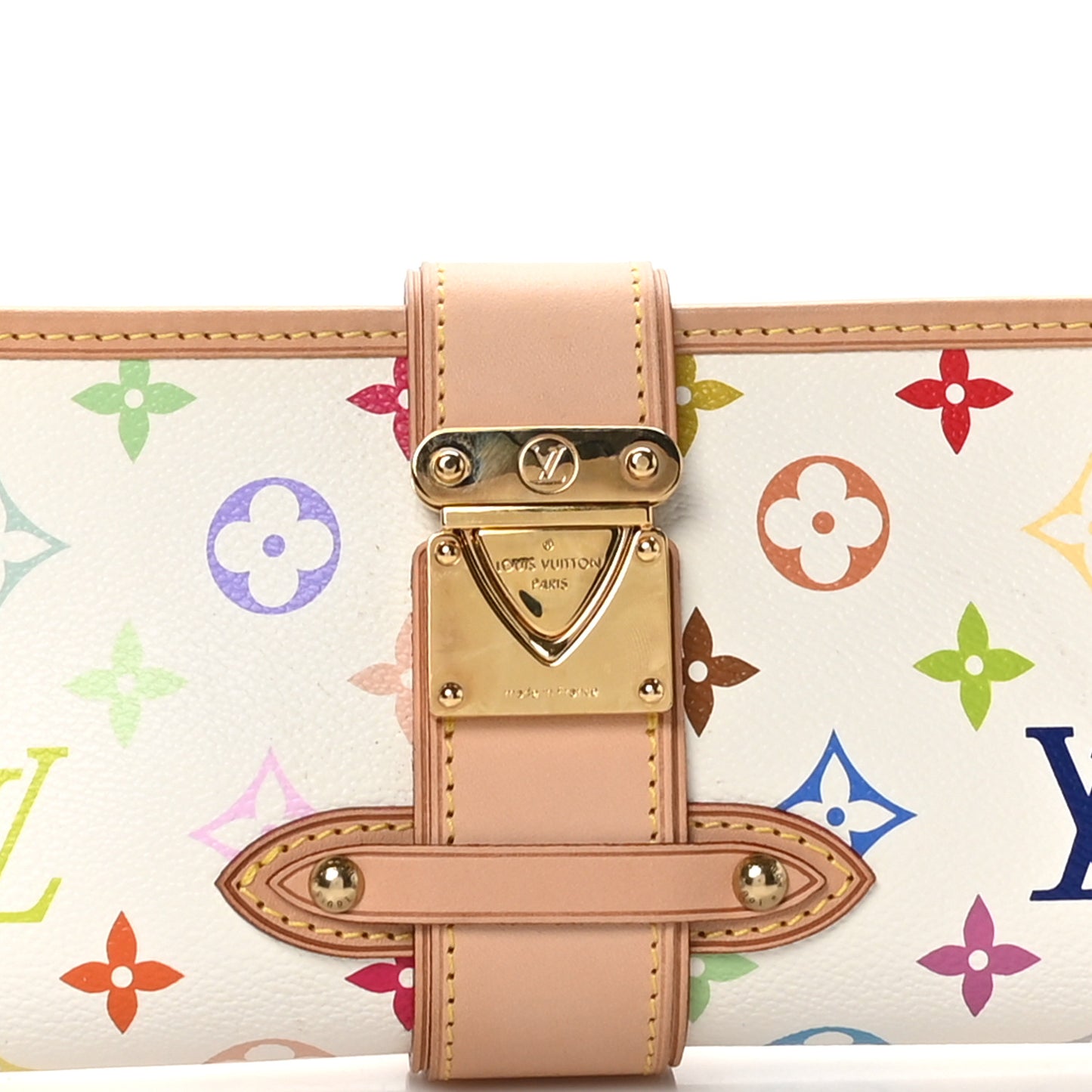 Monogram Multicolor Shirley White