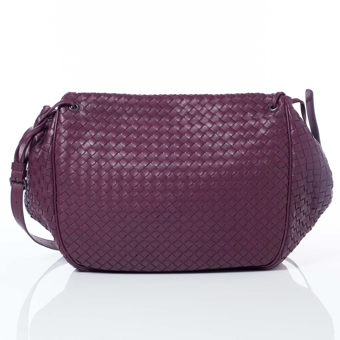 Nappa Intrecciato Shoulder Bag Opera