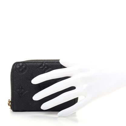 Louis Vuitton Empreinte Zippy Coin Purse Black 2 of 7