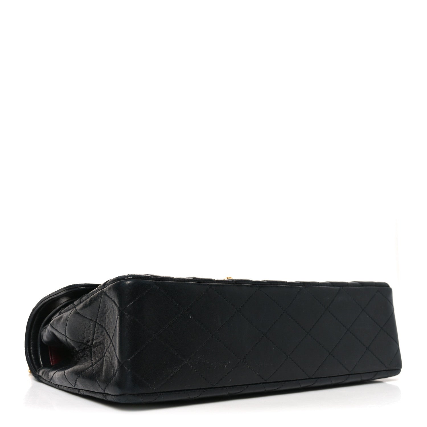 Chanel Lambskin Quilted Medium Double Flap Black 4 of 11