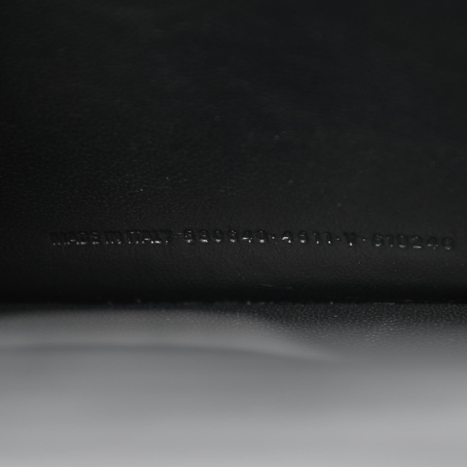 Balenciaga Shiny Calfskin Crocodile Embossed XS Sharp Top Handle Bag Navy 7 of 10