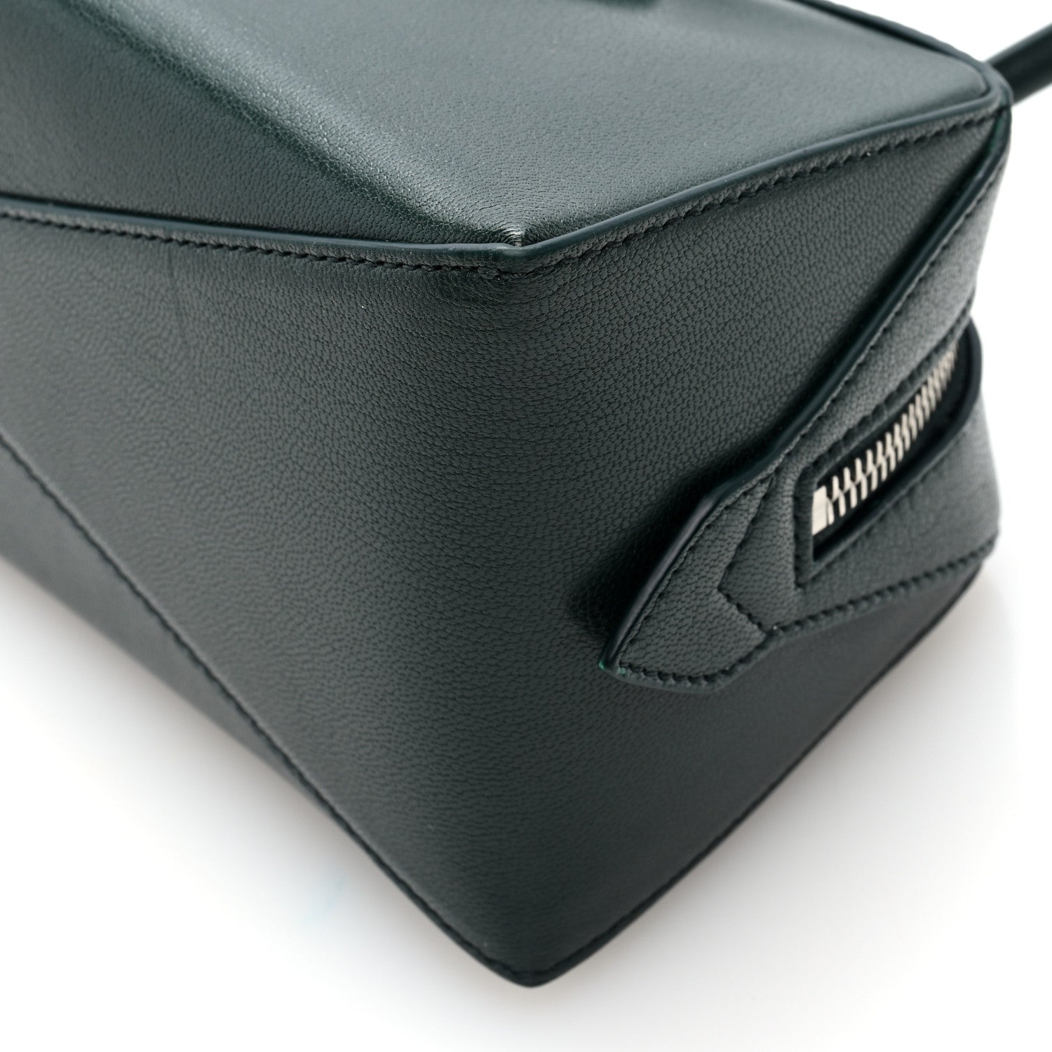 Alaia Shiny Goatskin Medium Le Teckel Bag Green 10 of 10