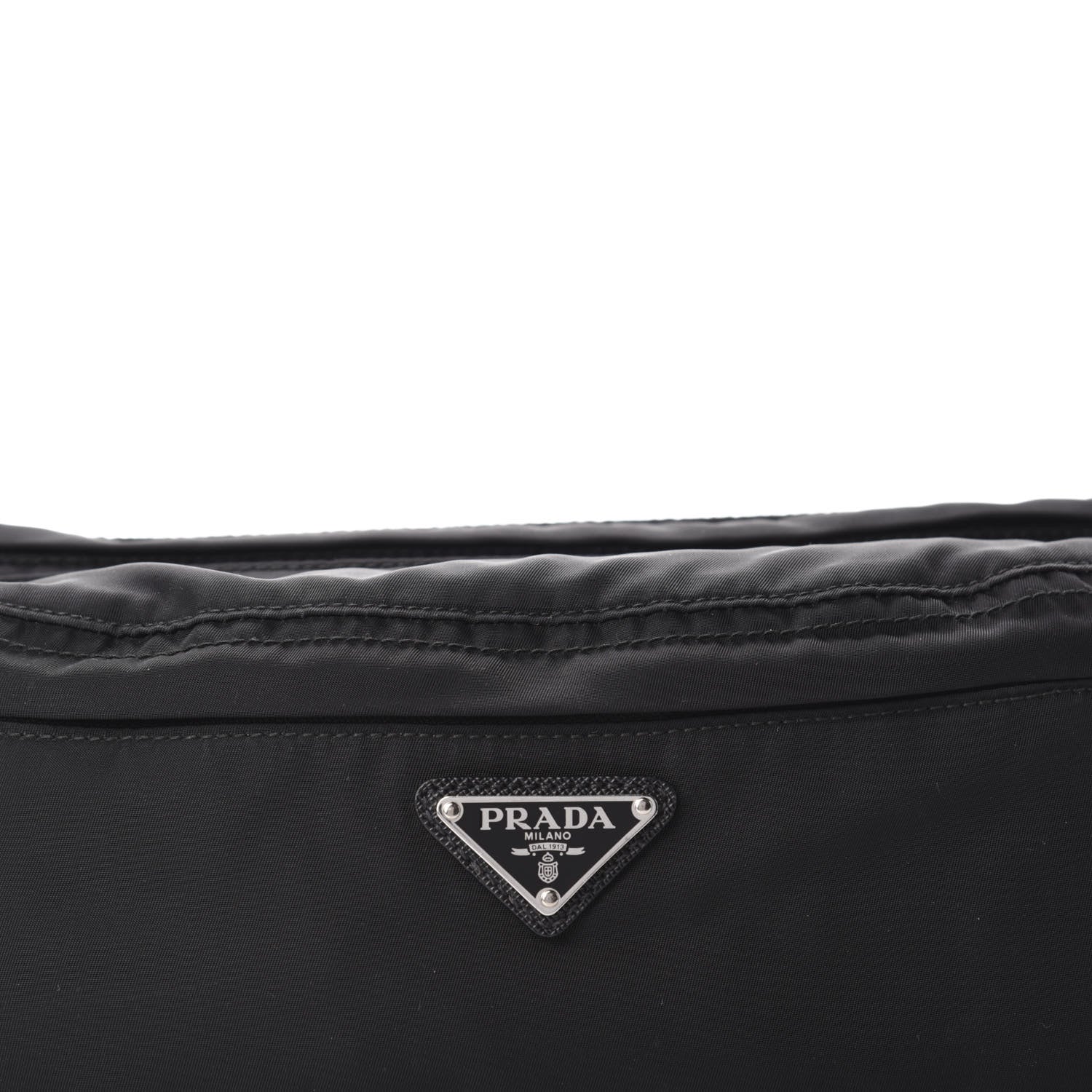 Prada Tessuto Nylon Montagna Belt Bag Black 10 of 10
