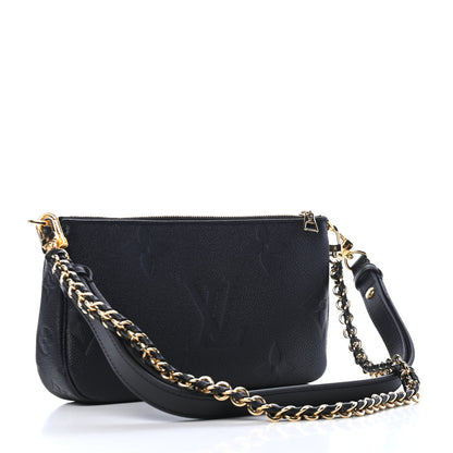 Louis Vuitton Empreinte Monogram Giant Multi Pochette Accessories Black 2 of 4
