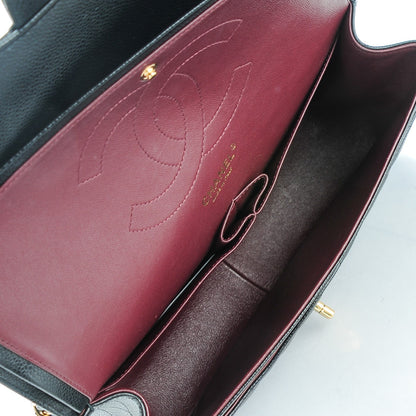 Chanel Caviar Quilted Jumbo Double Flap Black 5 of 8
