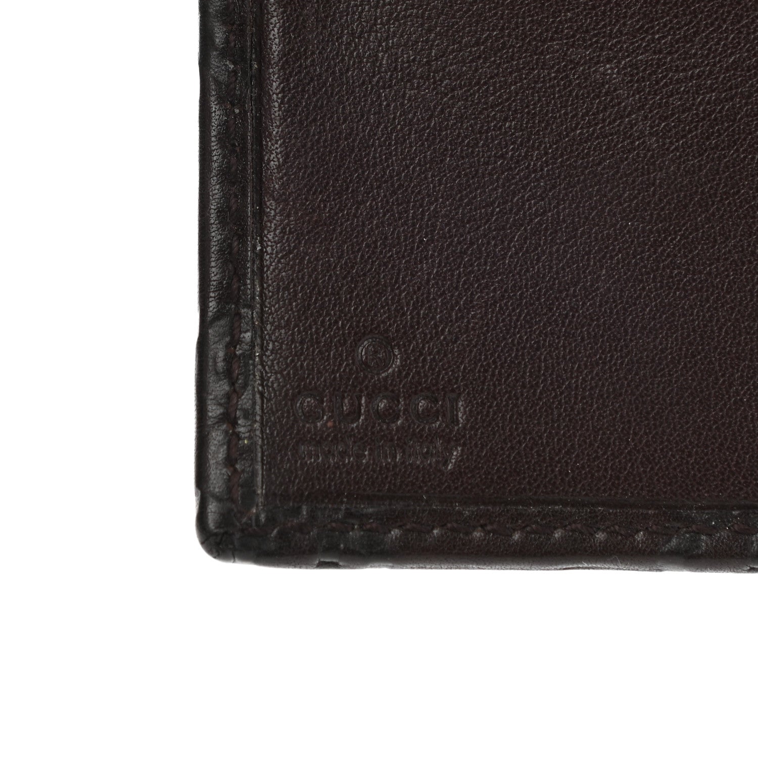 Gucci Guccissima Princy French Flap Wallet Chocolate Brown 7 of 9