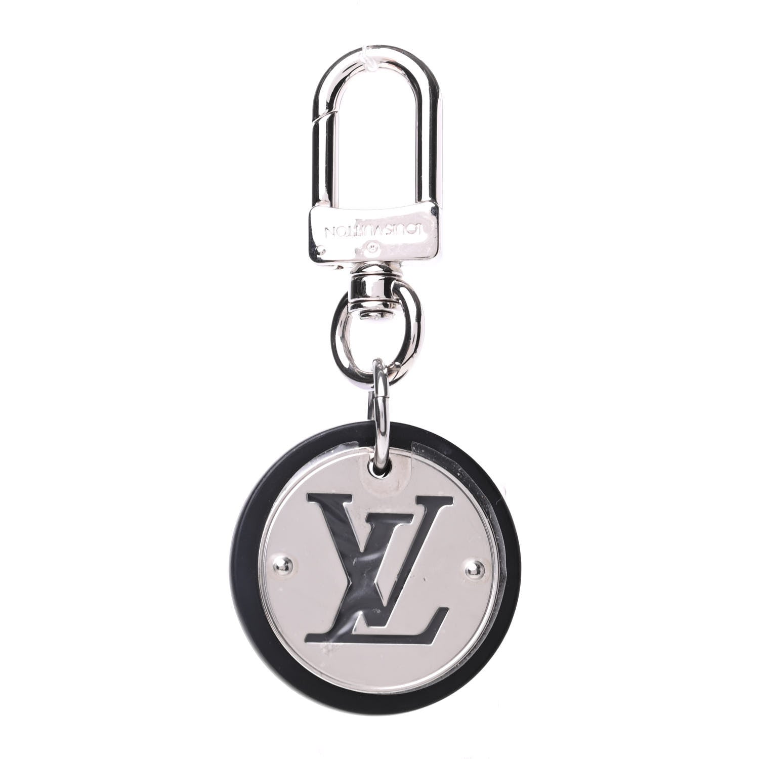 Louis Vuitton LV Cut Circle Key Holder Silver 3 of 5