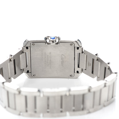 Cartier Stainless Steel 23mm Tank Anglaise Quartz Watch 4 of 7