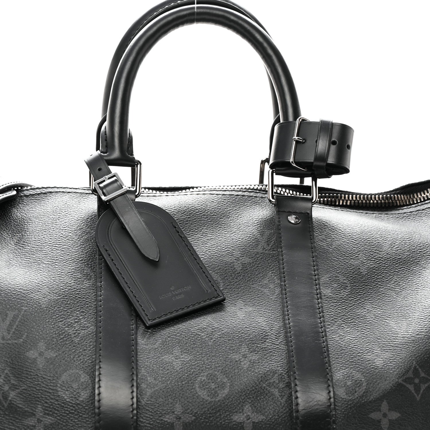Louis Vuitton Monogram Eclipse Keepall Bandouliere 45 7 of 14