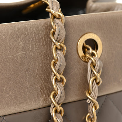Chanel Calfskin Large Soft Elegance Tote Beige 14 of 16