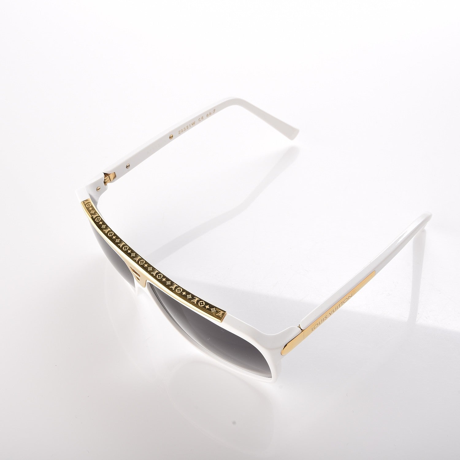 Louis Vuitton Evidence Sunglasses Z0351W White 6 of 9