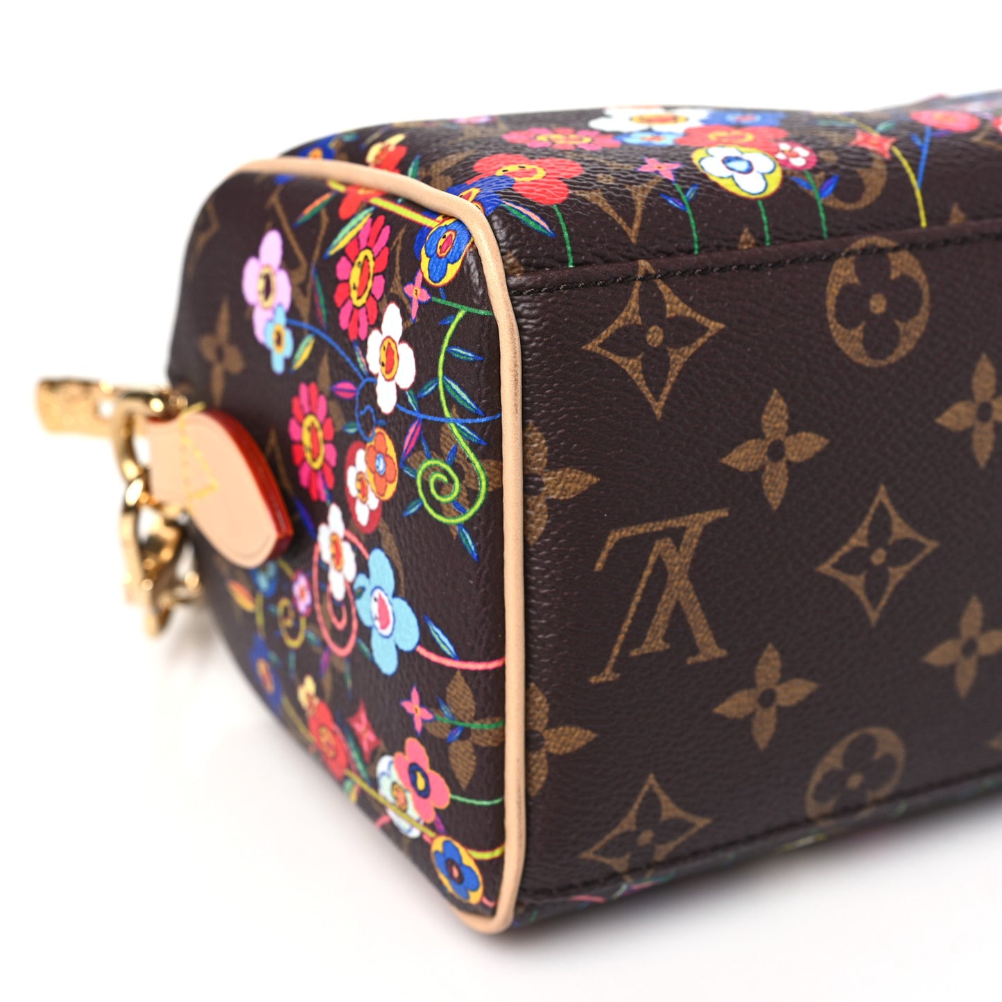 LV X TM Monogram Flowers Speedy Bandouliere 20