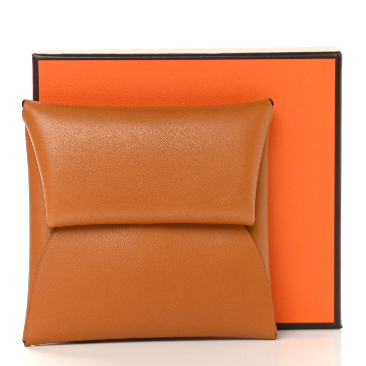 Hermes Swift Verso Bastia Coin Purse Toffee Etoupe 8 of 8