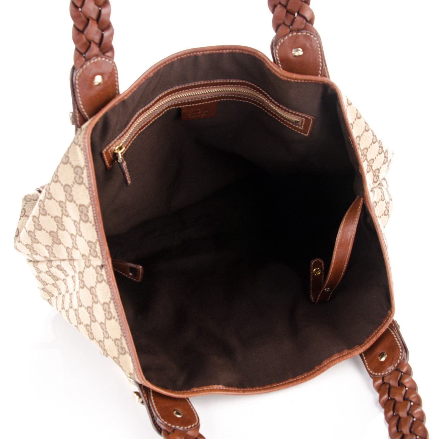 Gucci Monogram Medium Pelham Shoulder Bag Brown 5 of 7