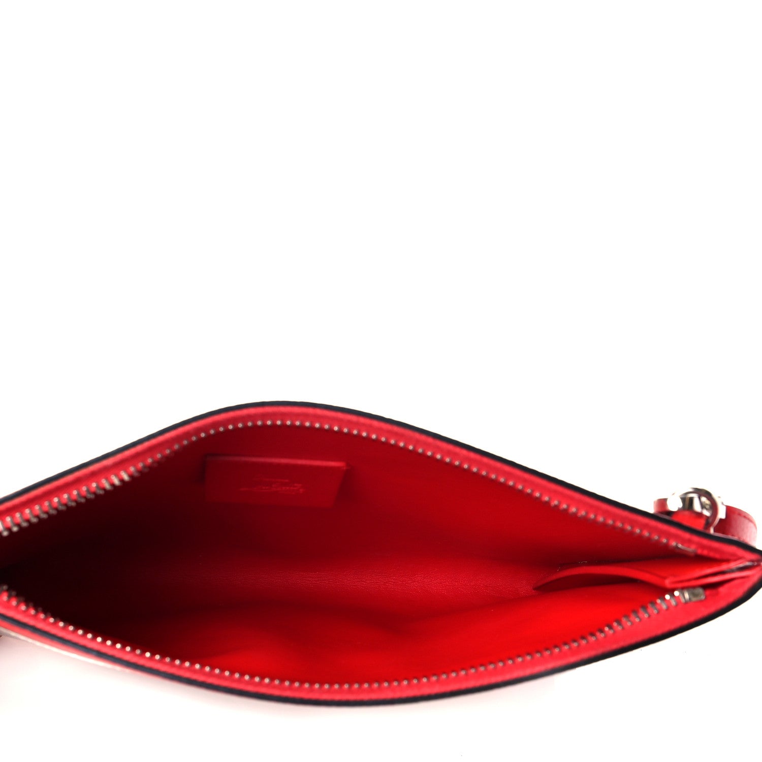 Christian Louboutin PVC Skypouch Crossbody Clutch Kraft Latte 5 of 11