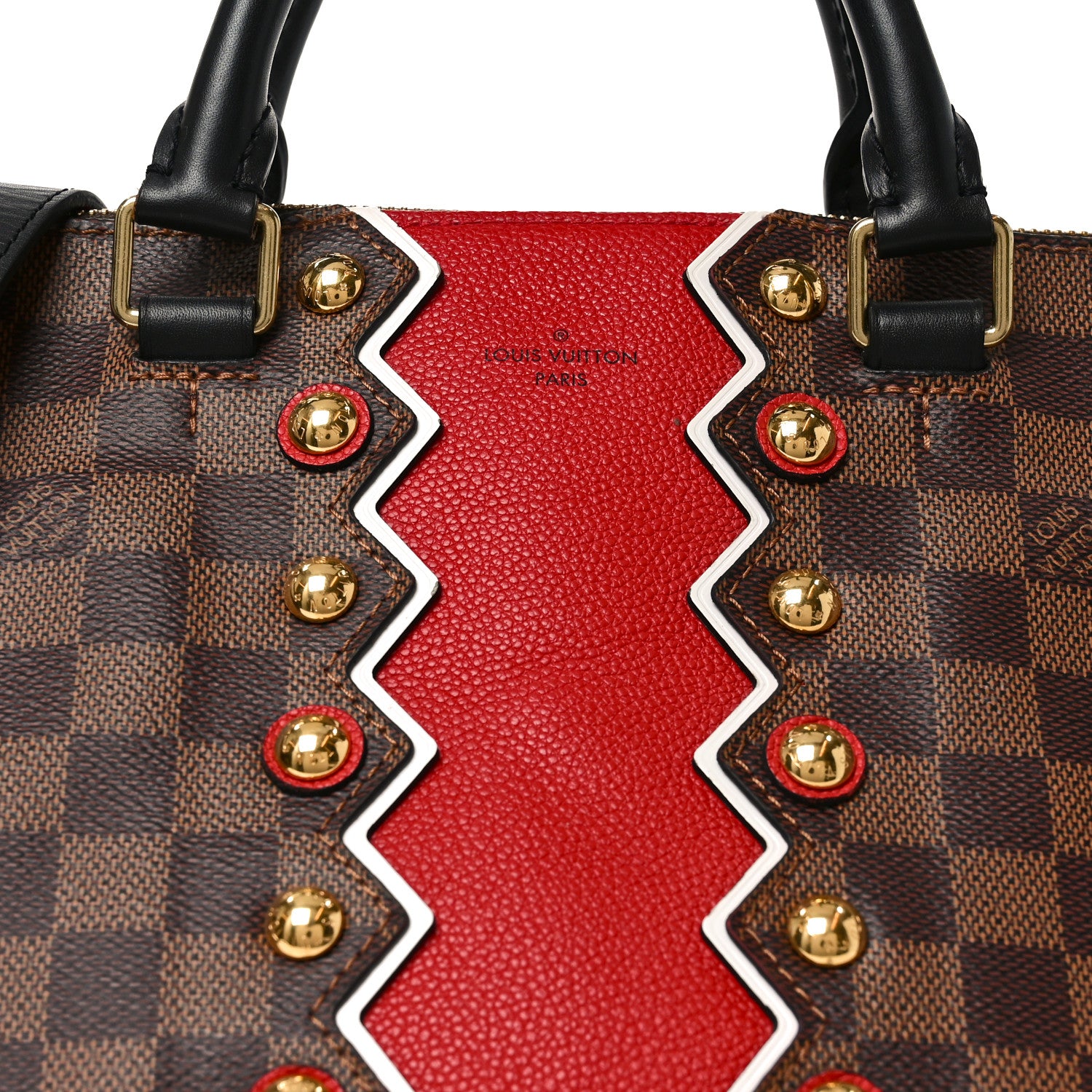 Louis Vuitton Damier Ebene Karakoram Speedy Bandouliere 30 6 of 8