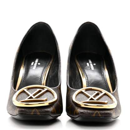 Louis Vuitton Monogram Madeleine Pumps 36 2 of 8