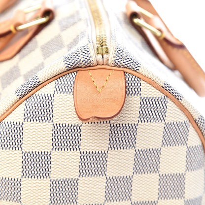 Louis Vuitton Damier Azur Speedy 30 7 of 12