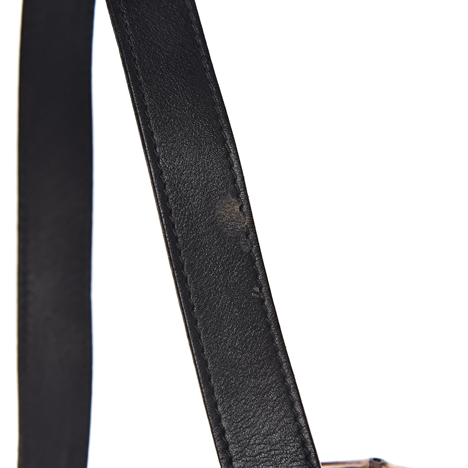 Gucci Calfskin Bamboo Backpack Black 8 of 14