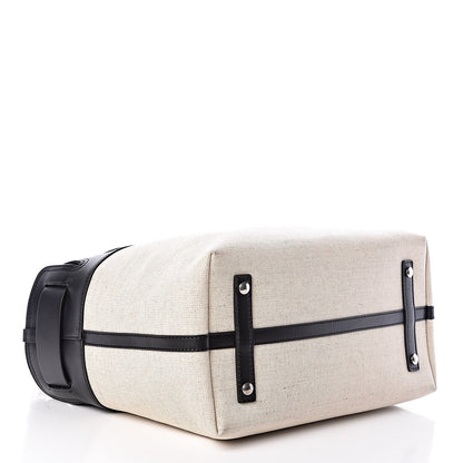 Burberry Canvas Smooth Calfskin Medium Belt Bag Black 4 of 11