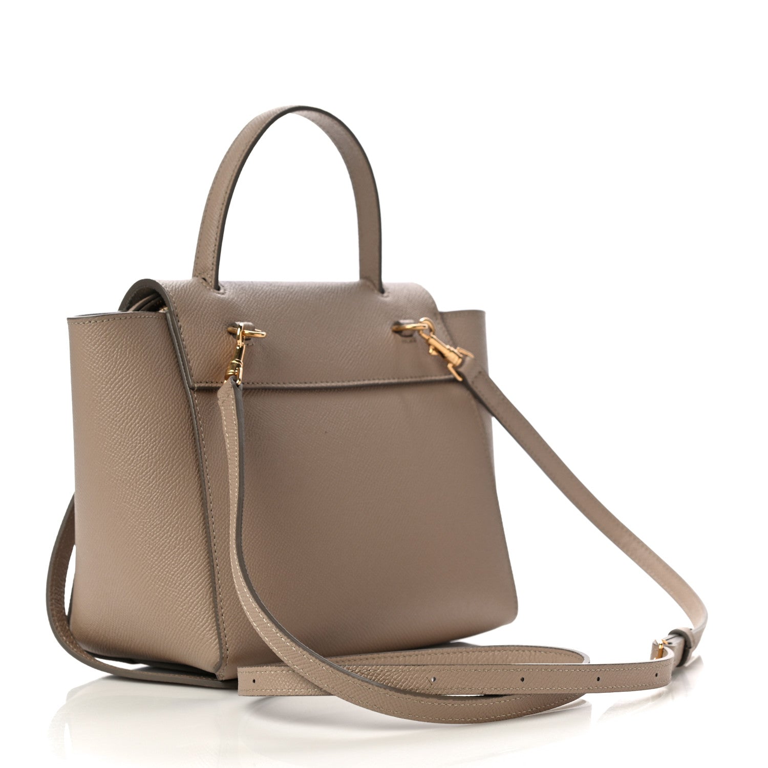Celine Grained Calfskin Nano Belt Bag Light Taupe 3 of 11