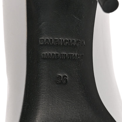 Balenciaga Soft Nappa Square Knife 80mm Pumps 36 White 6 of 17